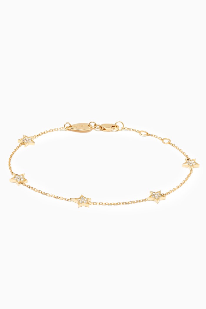 

Constellation Star Diamond Bracelet in 18kt Yellow Gold