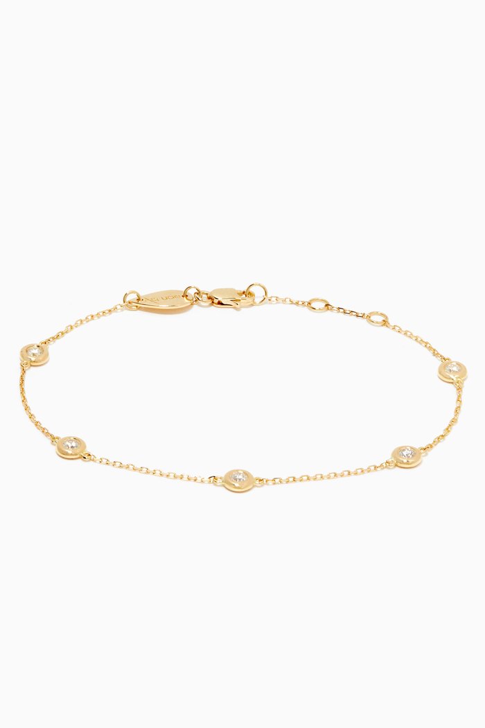 

Constellation 5 Diamond Bracelet in 18kt Yellow Gold