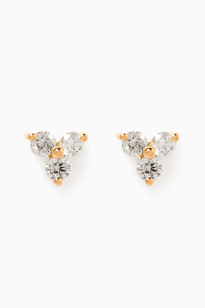 

Britney Diamond Earrings in 18kt Yellow Gold