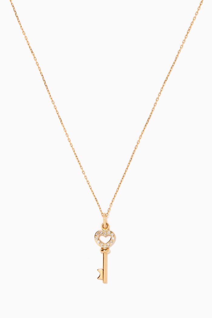 

Love Key Pendant Necklace in 18kt Yellow Gold