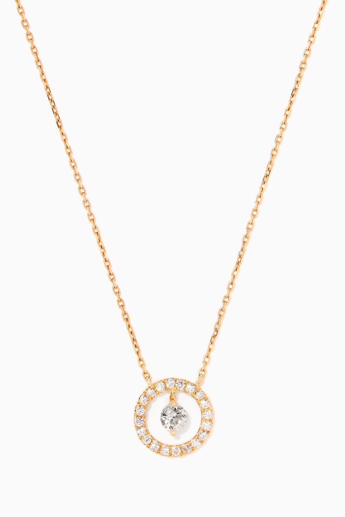 

Helios Diamond Pendant Necklace in 18kt Yellow Gold