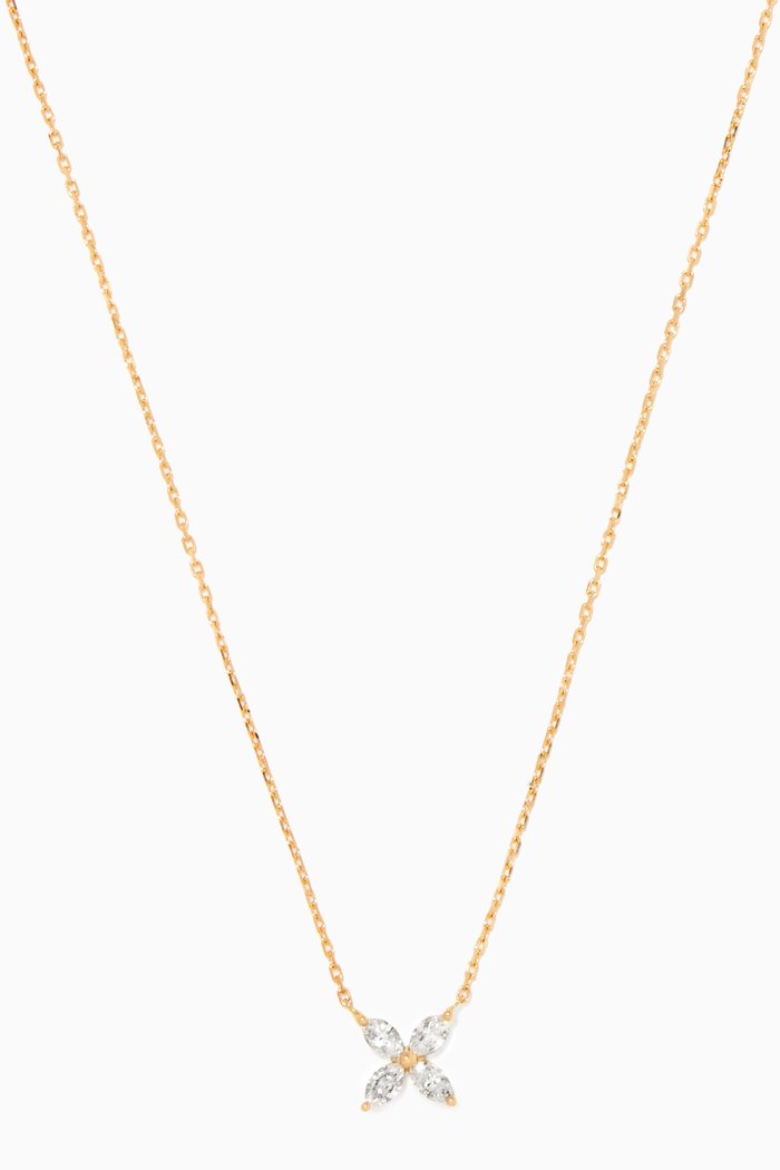

Filipina Diamond Necklace in 18kt Yellow Gold