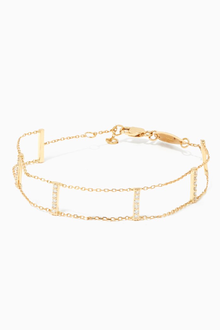 

Odyssey Diamond Bracelet in 18kt Yellow Gold