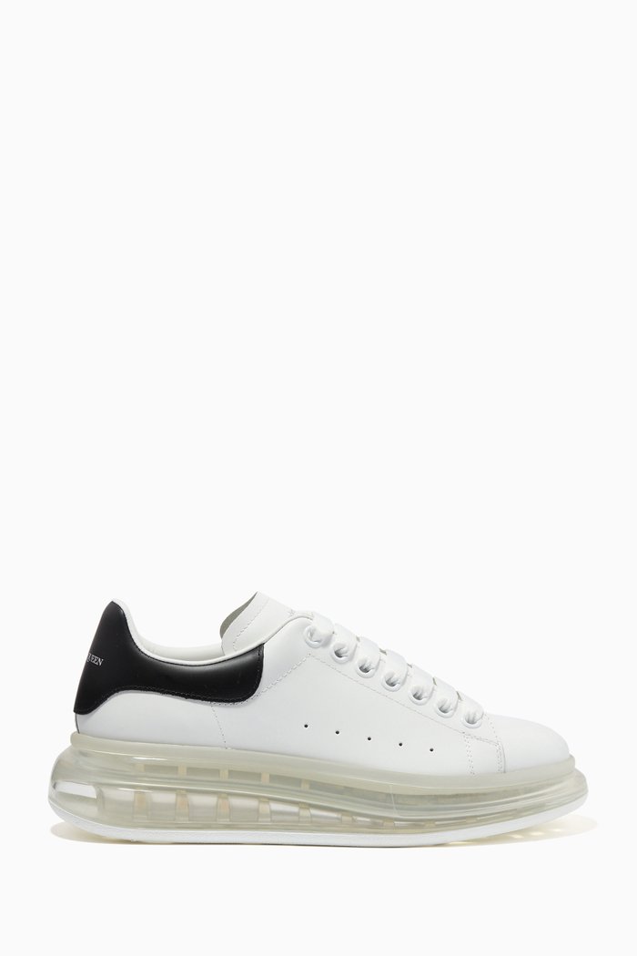 

Oversized Sneakers in Leather, White
