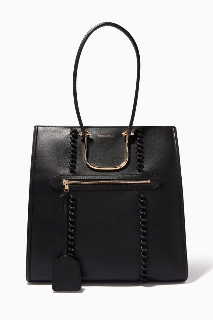 

The Tall Story Bag in Calf Leather, Black