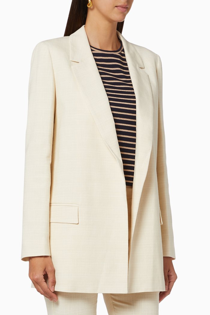 

Tahiti Basketweave Blazer, Neutral
