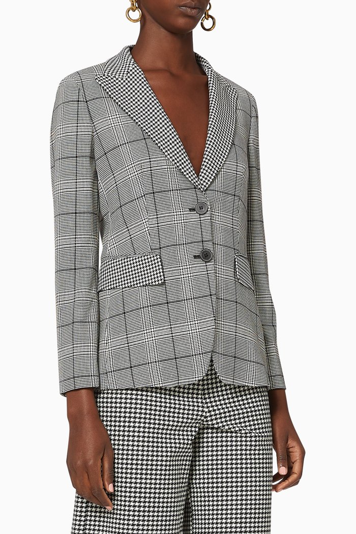 

Scorpio Check Jacket, Black