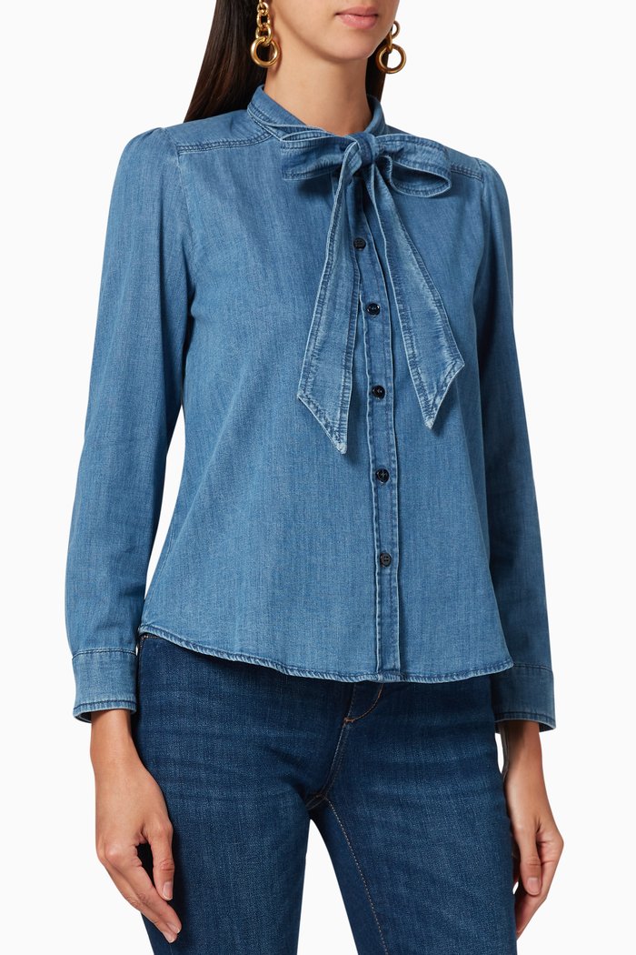 

Ely Denim Shirt, Blue