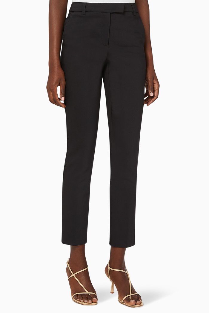 

Baci Cotton Pants, Black