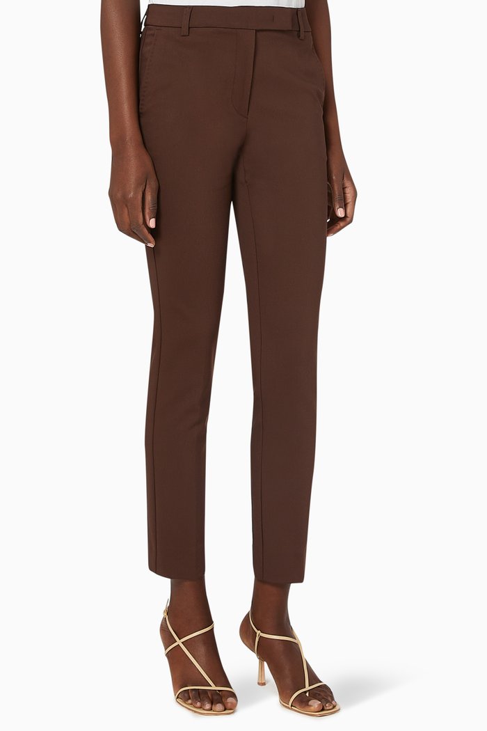 

Baci Cotton Pants, Brown