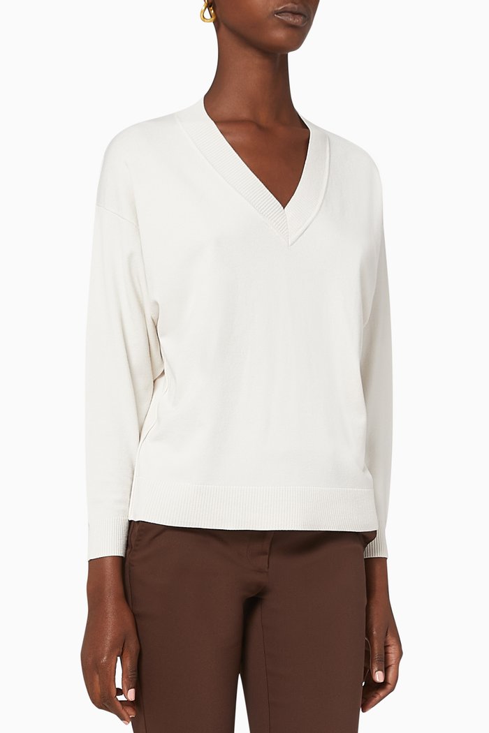 

Marisa Wool Sweater, White