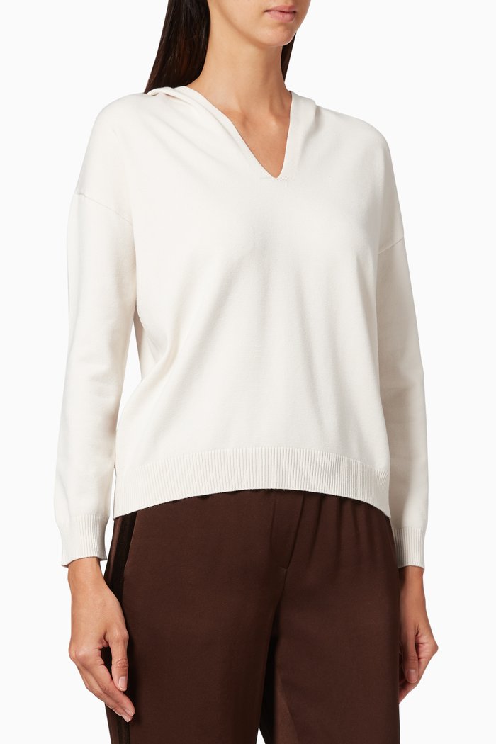 

Sultano Hooded Sweater, White