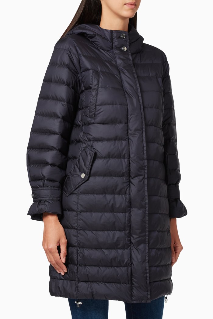 

Franco Quilted Coat, Blue