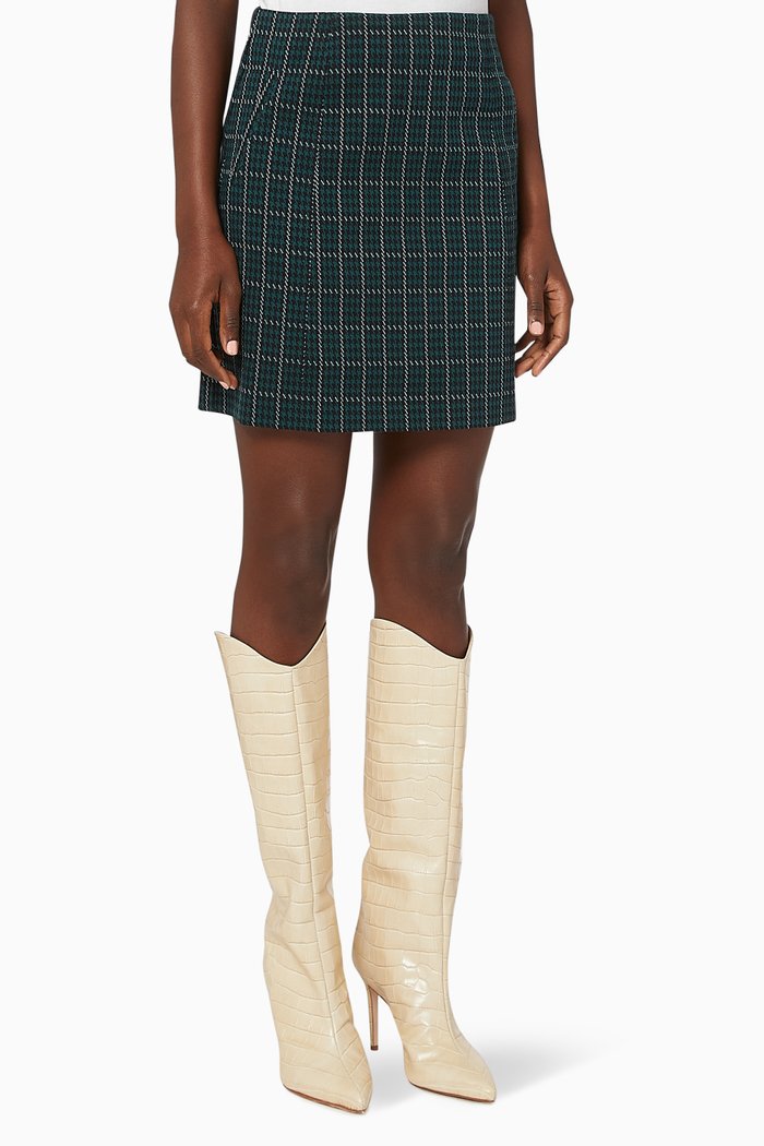 

Cast Jersey Skirt, Green