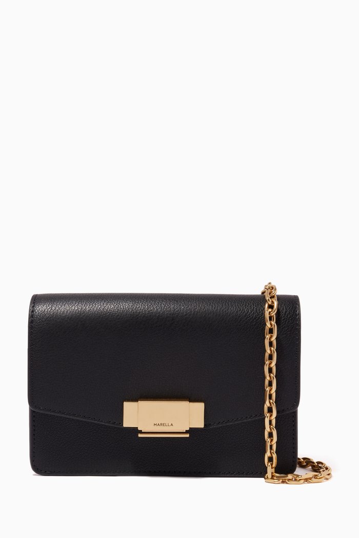 

Martora Leather Handbag, Black