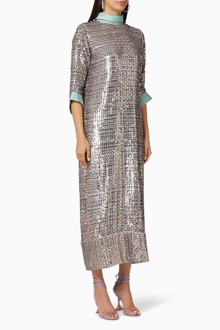 

Mali Sequin Dress, Multicolour