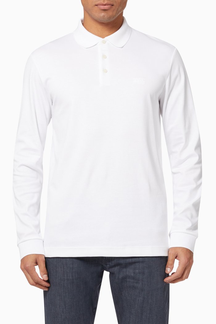 

Pado 11 Polo Shirt in Cotton, White