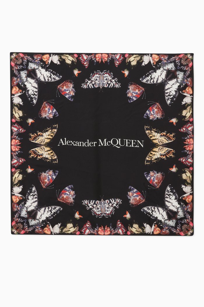 

Butterfly Decay Scarf in Silk, Undefined
