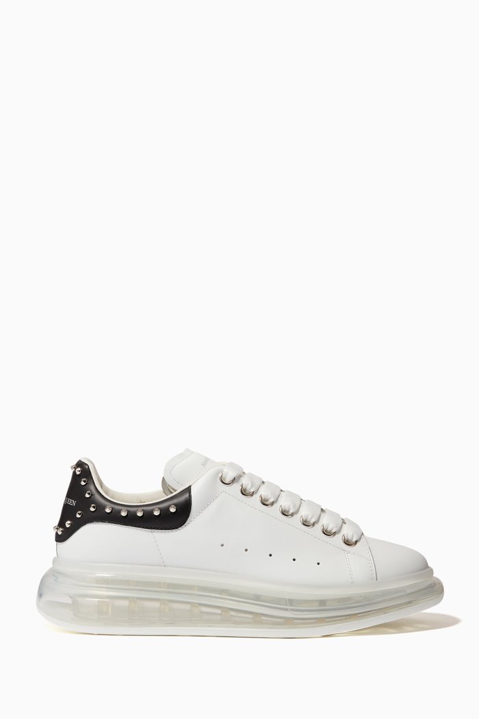 

Oversized Sneakers in Leather, White