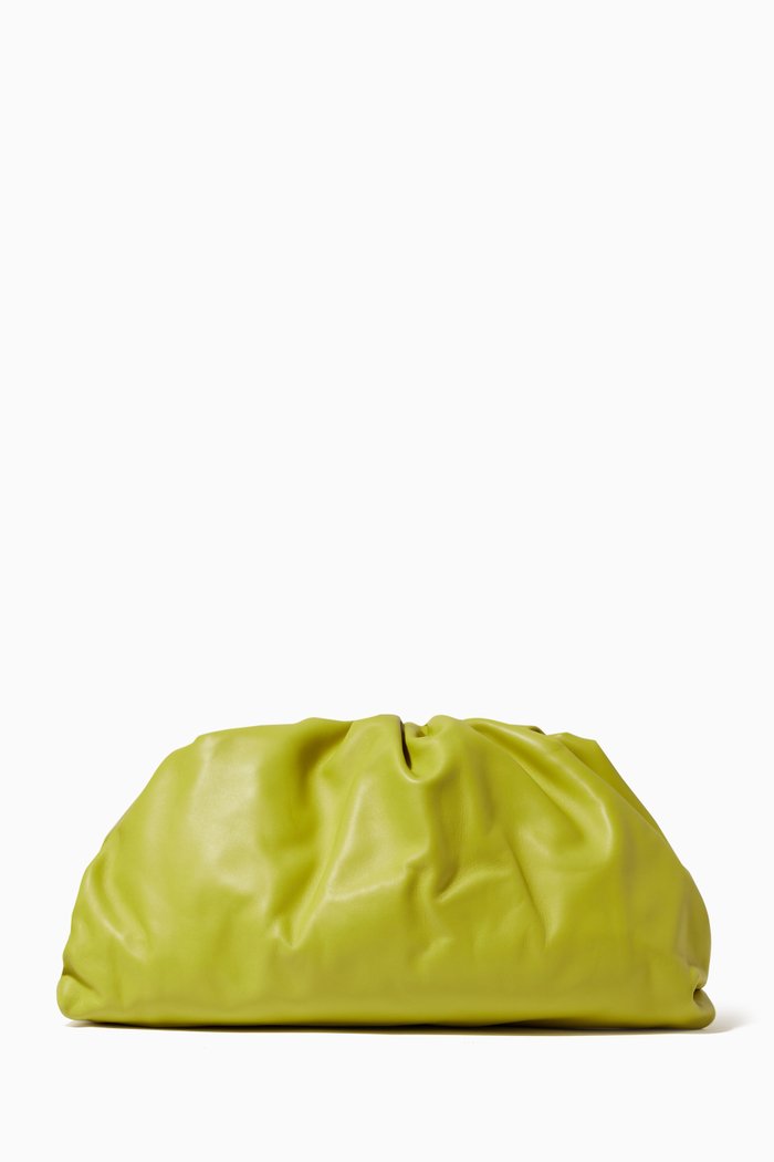 

The Pouch in Nappa Calfskin, Green