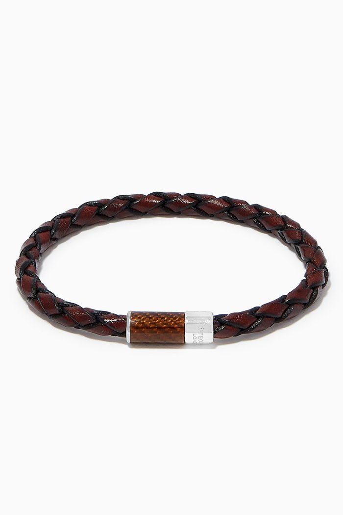 

Alutex Bracelet in Leather, Brown