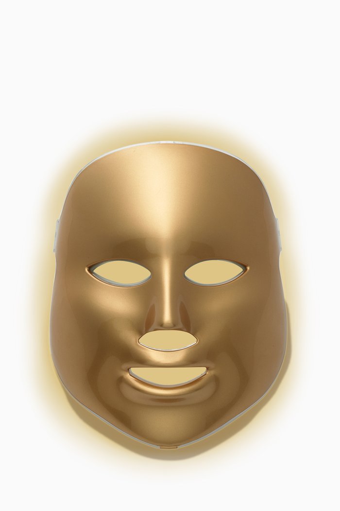 

Light-Therapy Golden Facial Treatment Device, Colourless