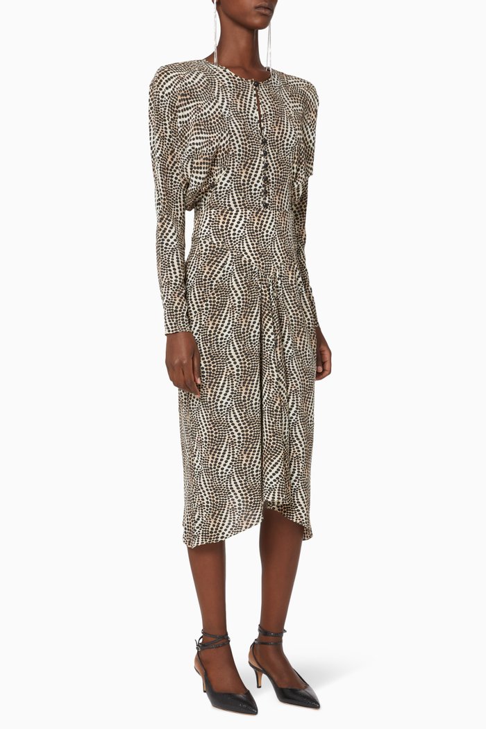 

Ibelky Printed Silk Dress, Neutral