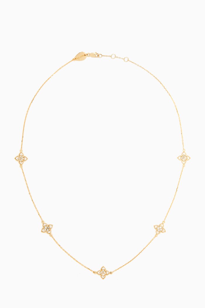 

Lucia Diamond Necklace in 18kt Yellow Gold