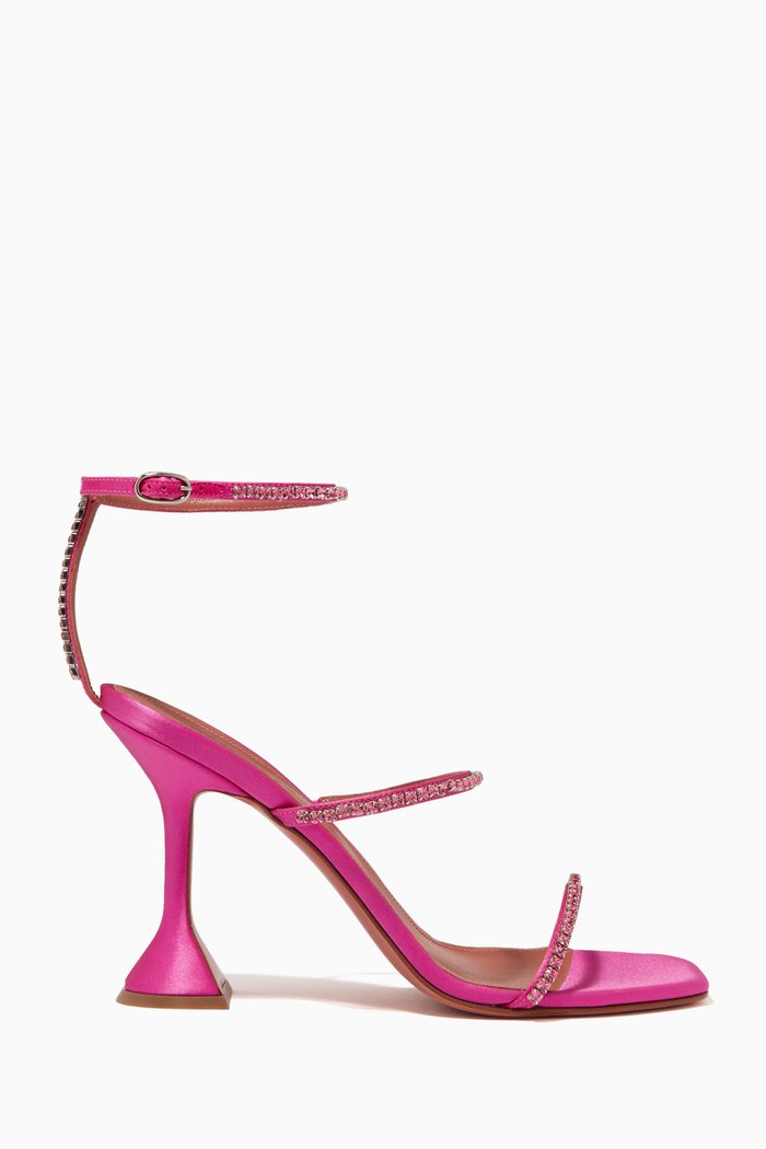 

Gilda 95 Sandals in Satin, Pink