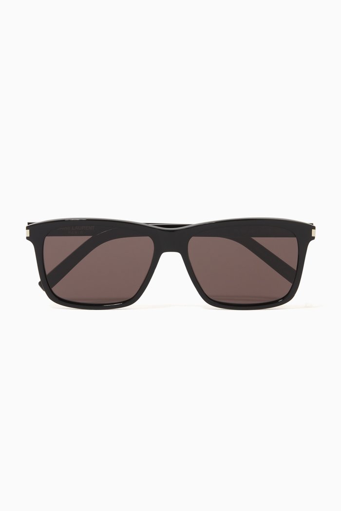 

SL 339 Square Sunglasses, Black
