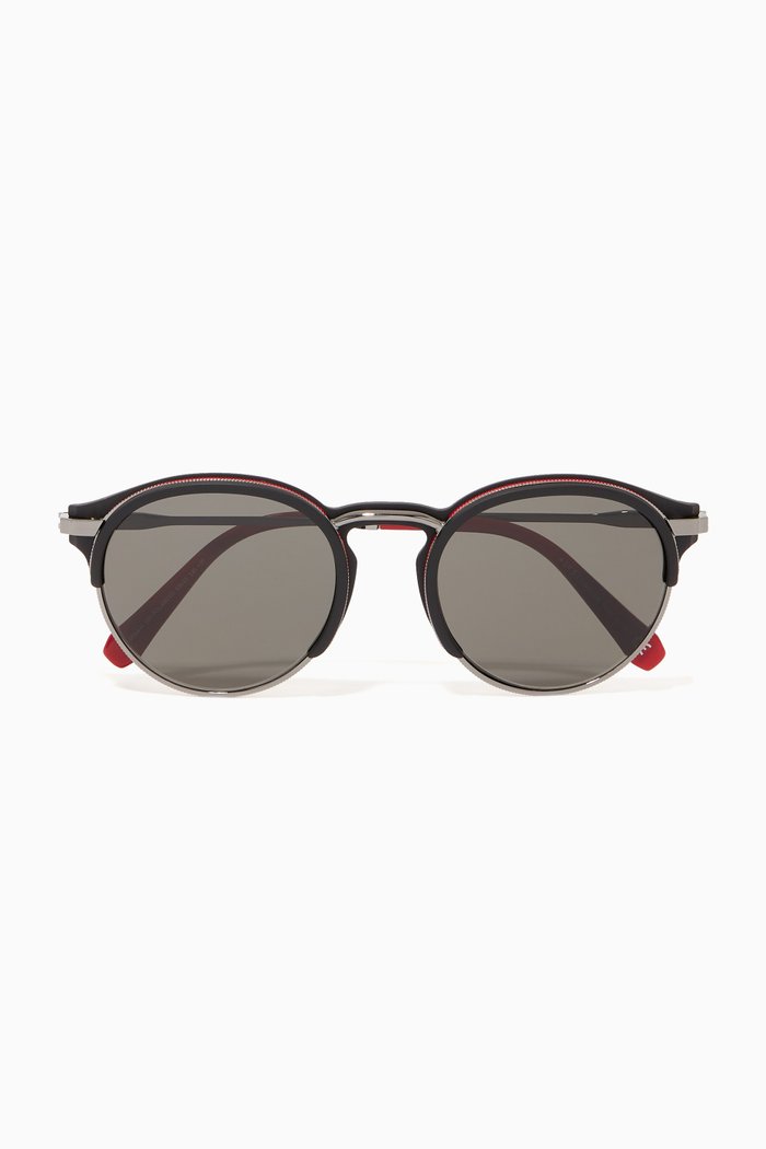 

Round Sunglasses, Brown