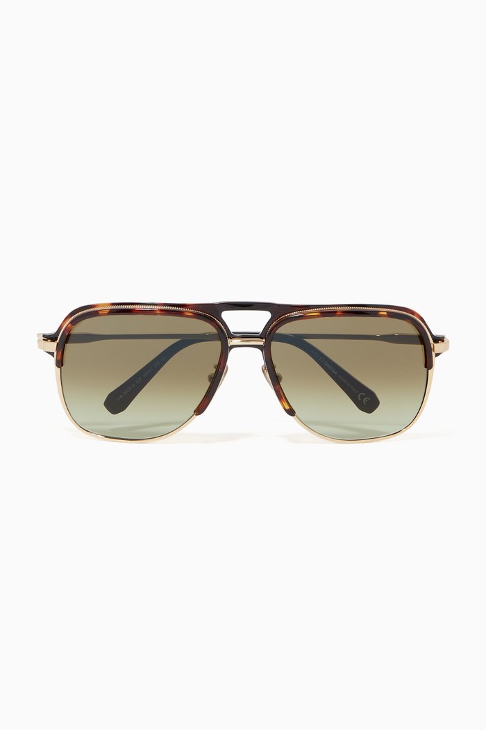 

Pilot Sunglasses, Brown