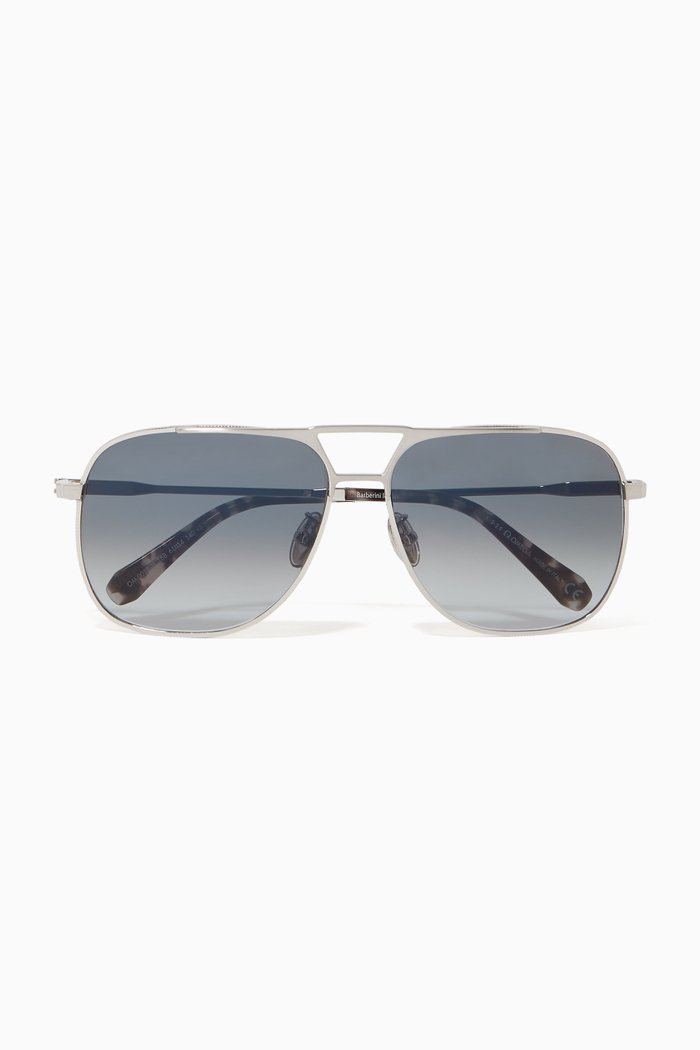 

Pilot Sunglasses, Silver