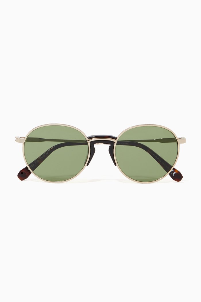 

Round Sunglasses, Brown