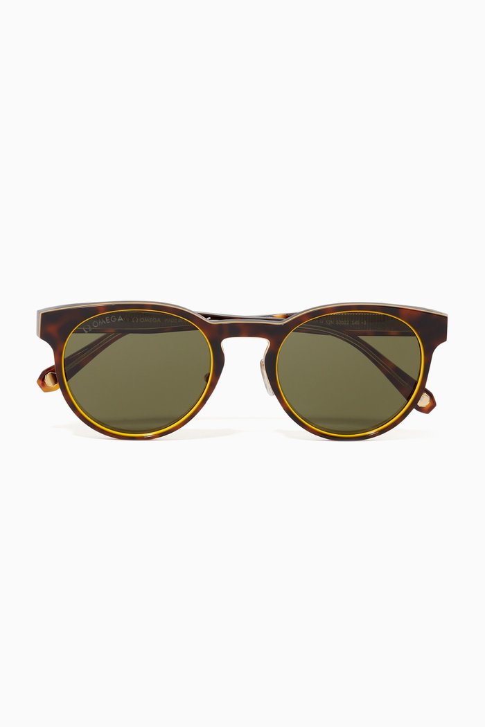 

Round Sunglasses, Brown