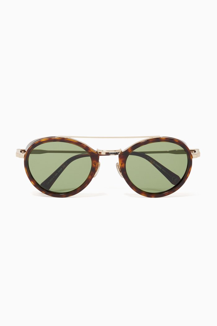 

Round Sunglasses, Brown