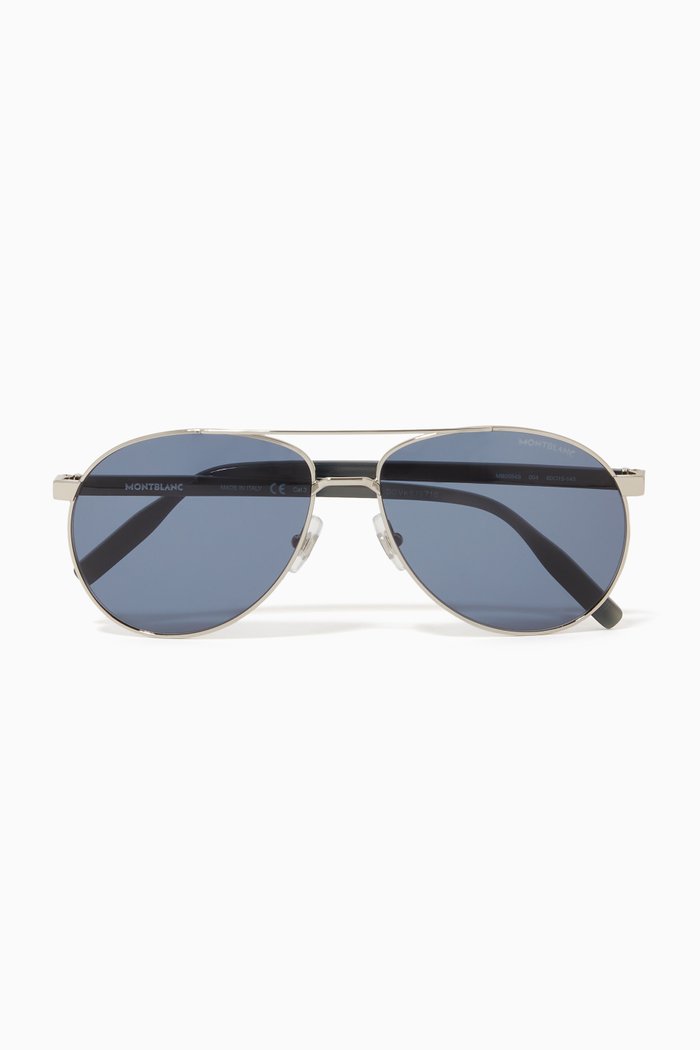 Aviator Sunglasses, Blue