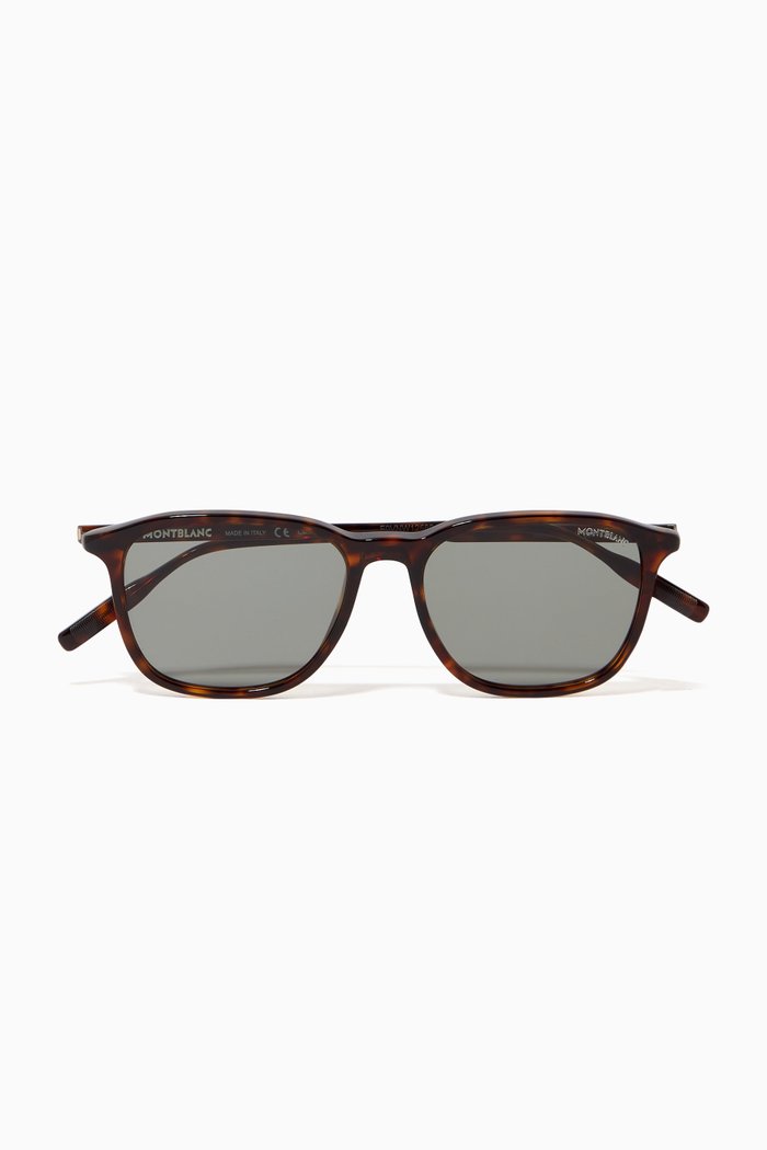 

Rectangular Sunglasses, Brown