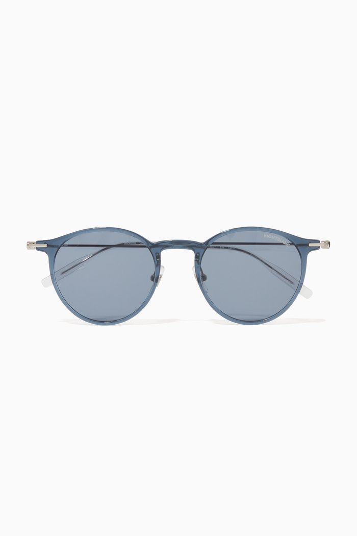 

Round Sunglasses, Silver