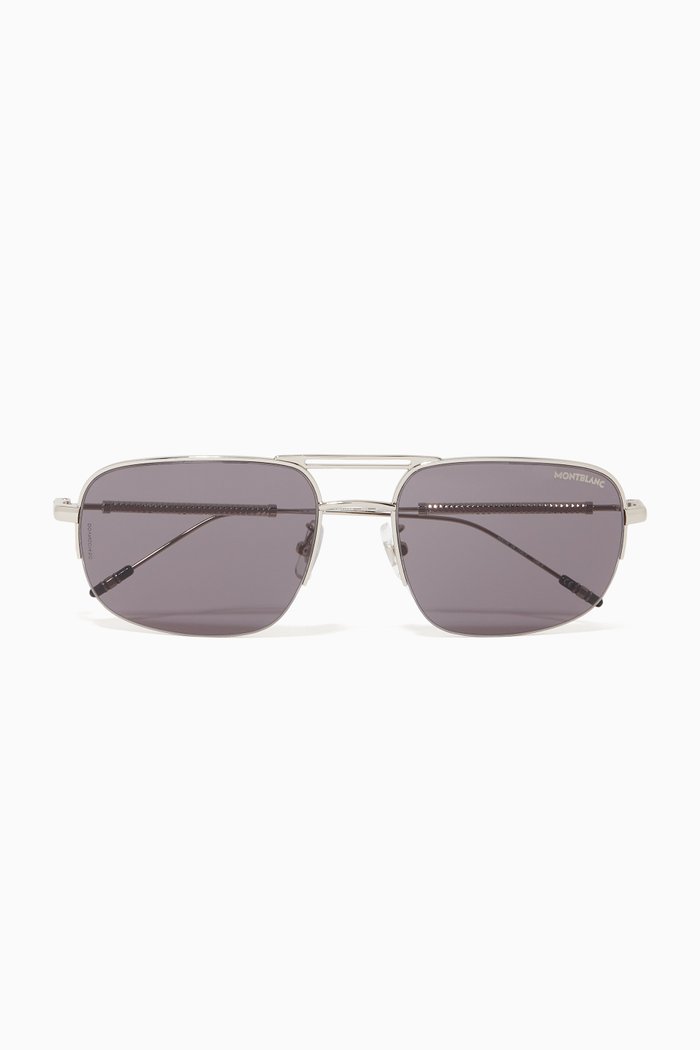

Navigator Sunglasses, Silver