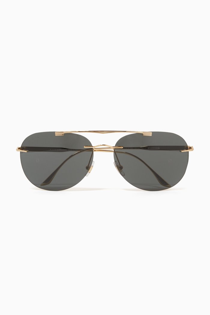

Classic Aviator Sunglasses, Silver