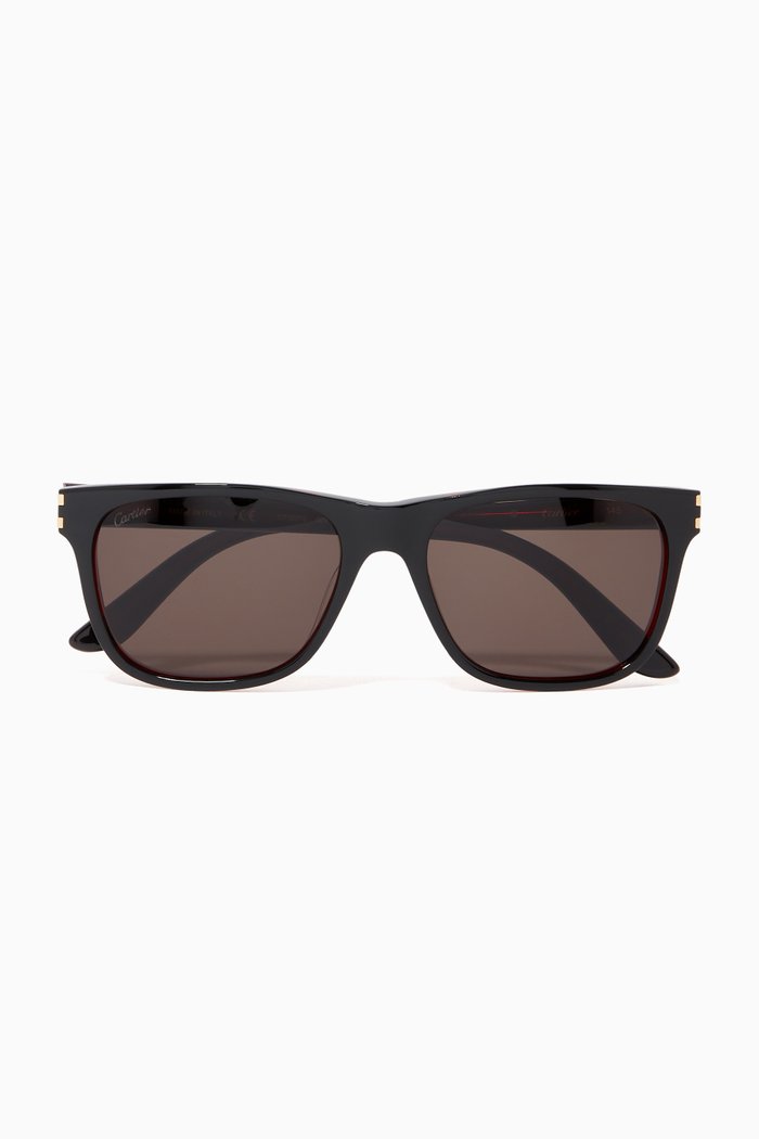 

C de Cartier Sunglasses, Brown