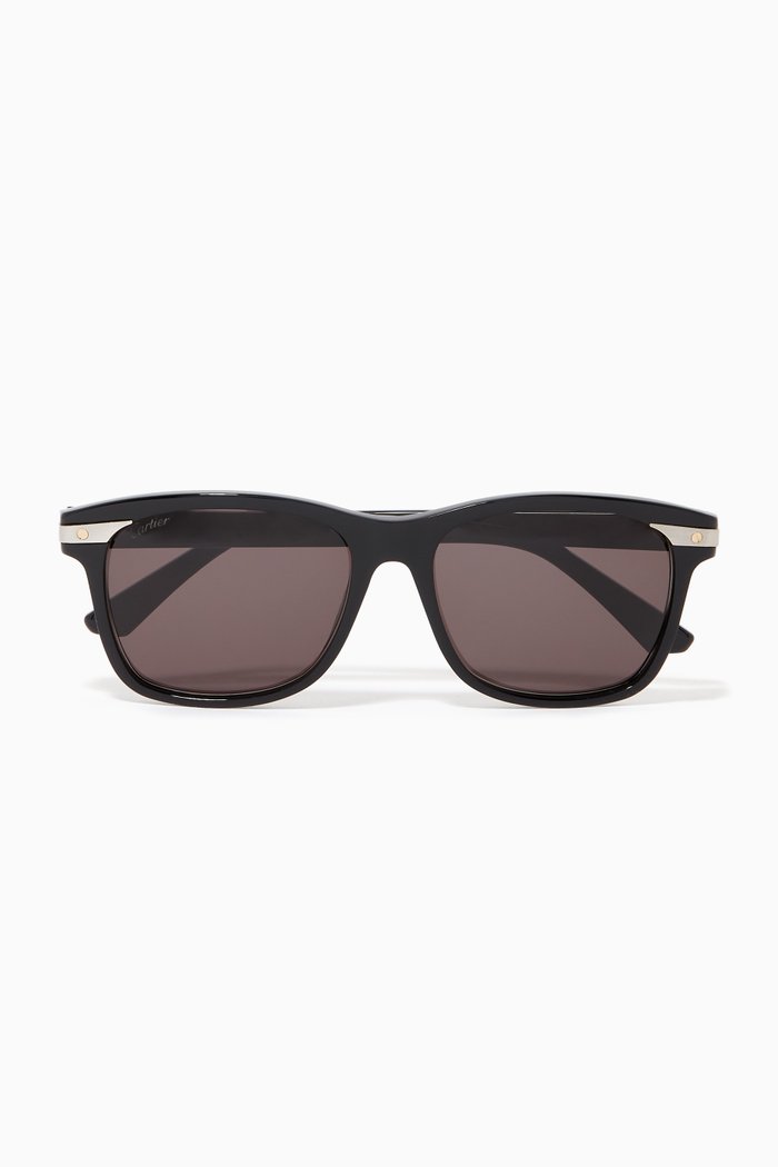 

Santos de Cartier Sunglasses, Black