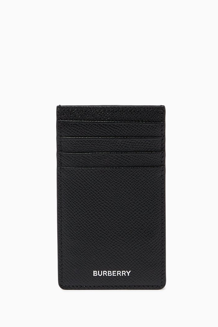 

Card Case in Grainy Leather, Black