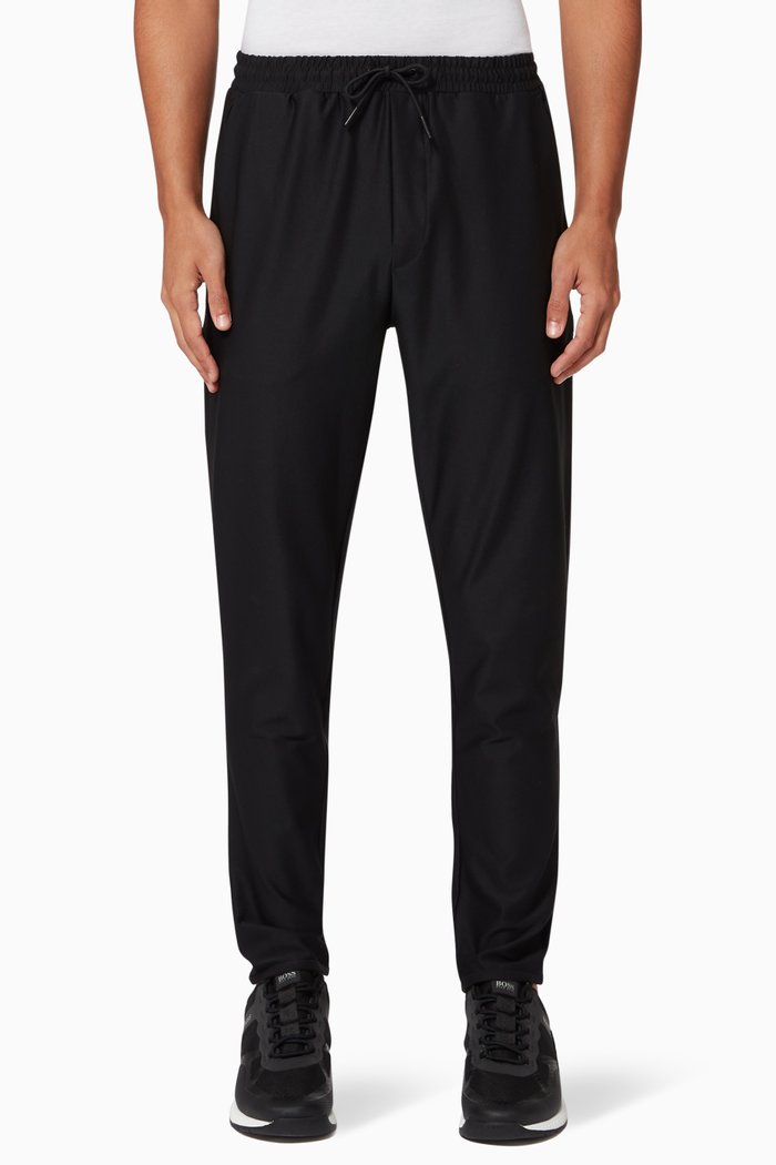

Hicon Jersey Logo Sweatpants, Black