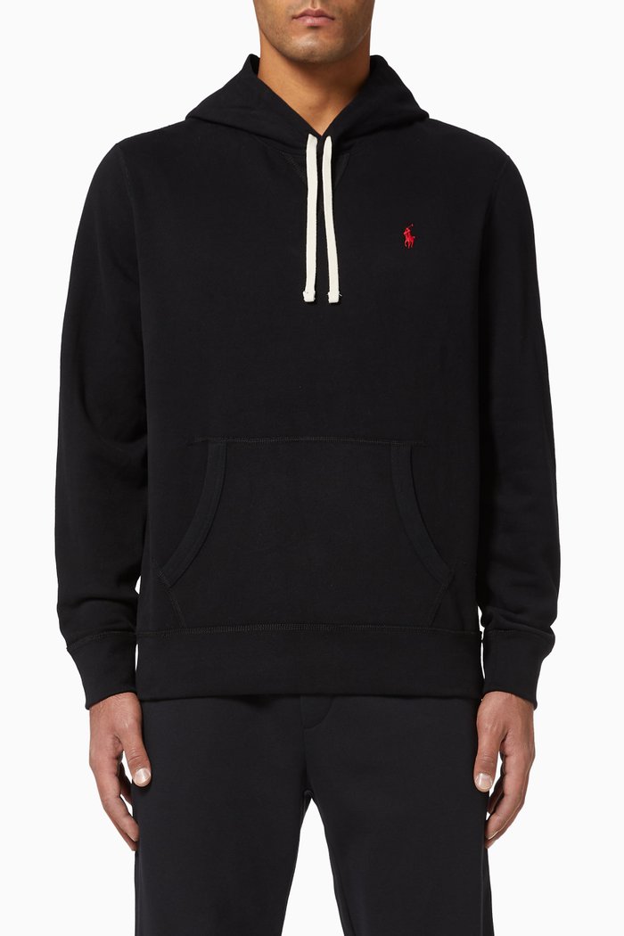 

The Cabin Cotton Fleece Hoodie, Black