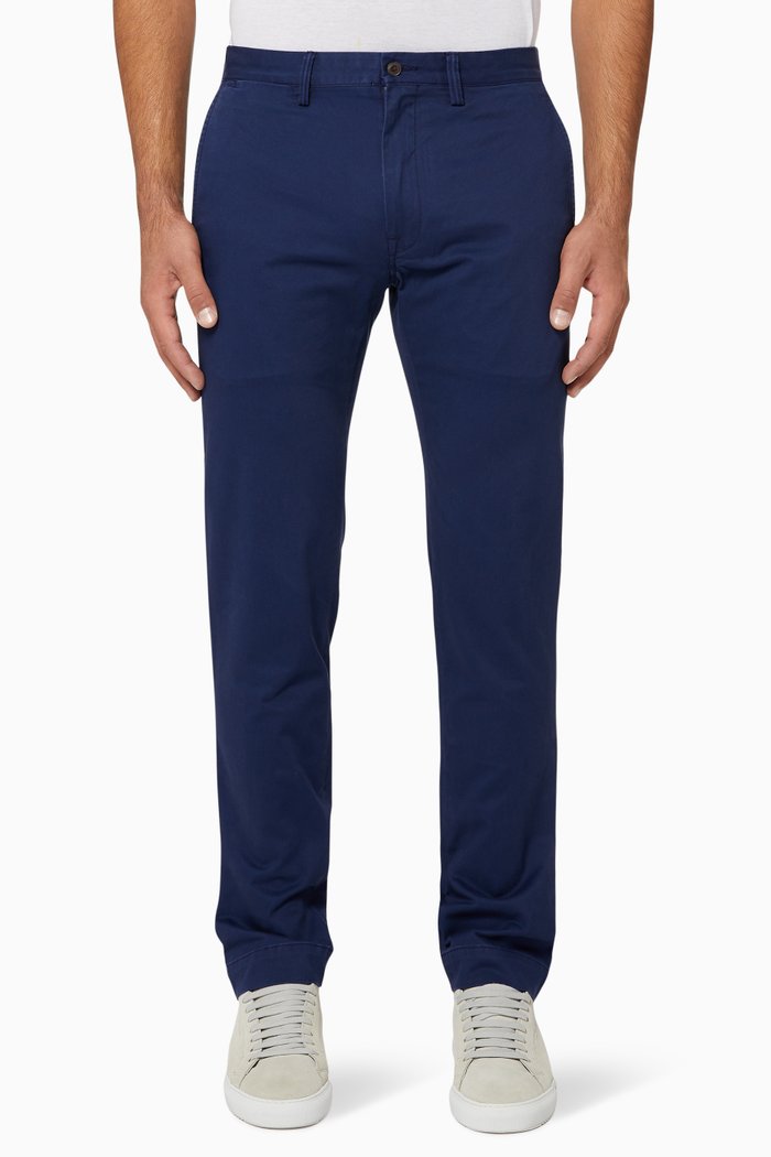 

Slim Fit Stretch Chino Pants, Blue