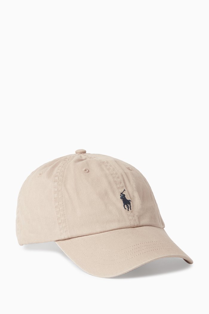 

Baseball Cap in Sustainable Cotton Chino, Neutral