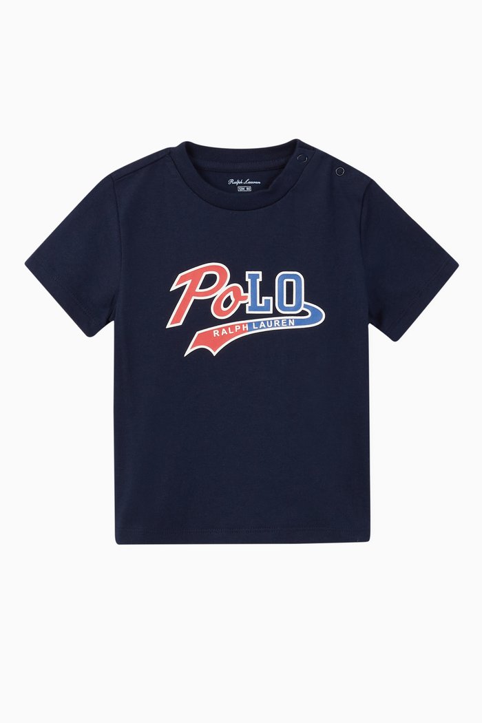 

Logo Cotton T-Shirt, Blue