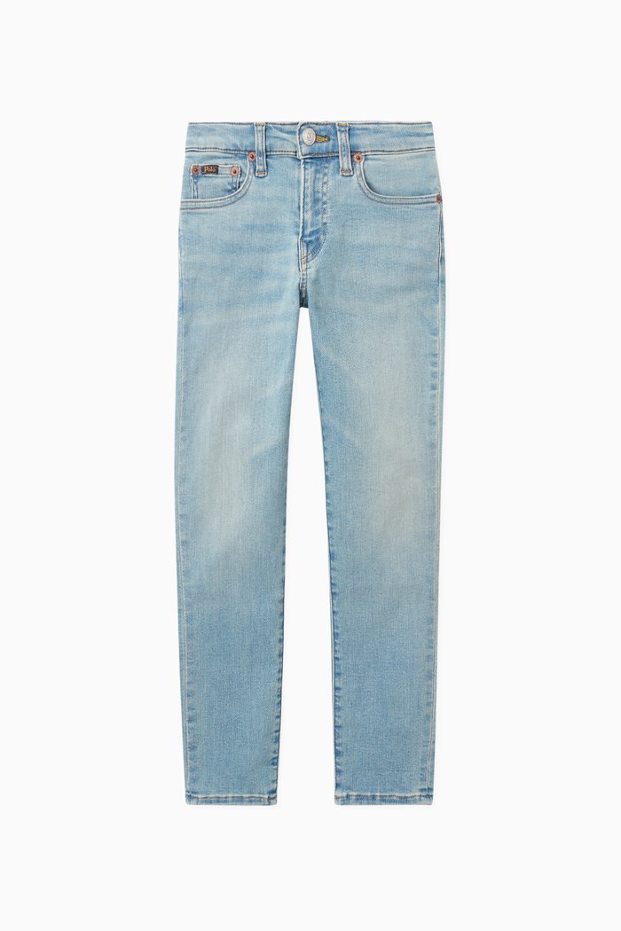 Eldridge Skinny Stretch Jeans, Blue